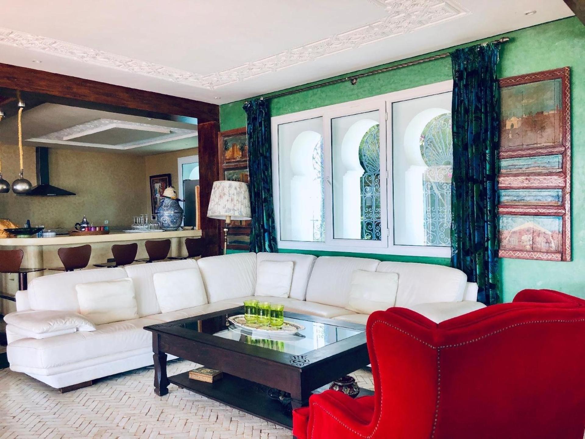 Atemberaubende Villa Dar Jbila In Tanger Экстерьер фото